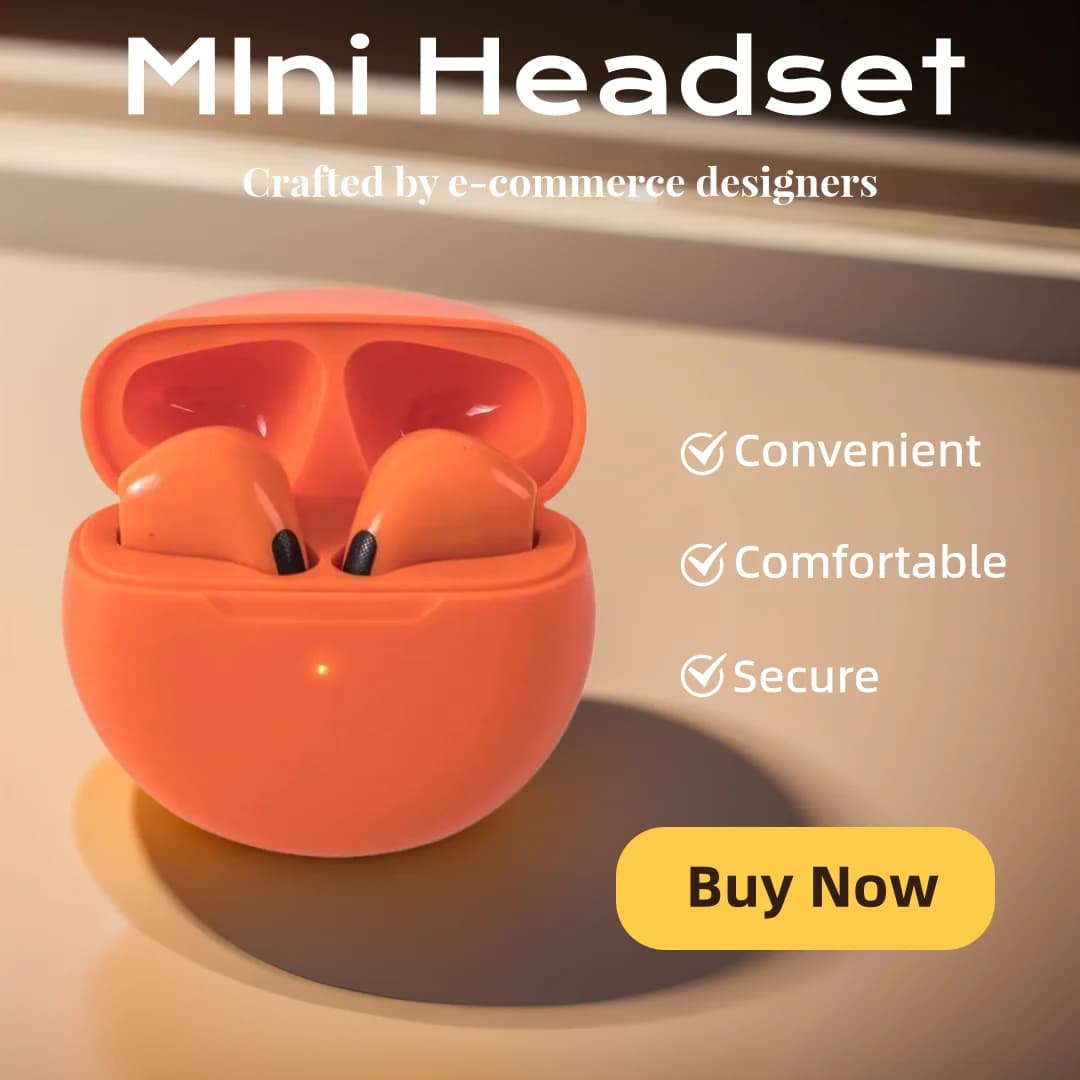 سماعات بلوتوث صغيرة لاسلكية محمولة مع ميكروفون لسماعات الهاتف المحمول - 3