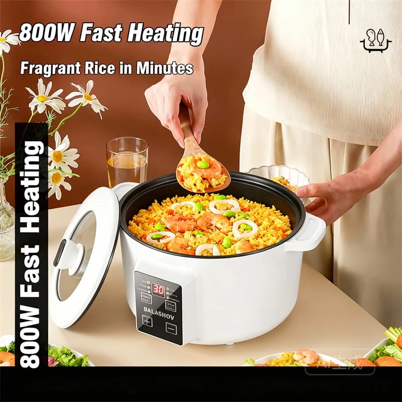 220V Household Multi Cookers 3.5L Electric Cooker Non-stick Cooking pot Hot Pot Smart Rice cooker Cooking Appliances - 2