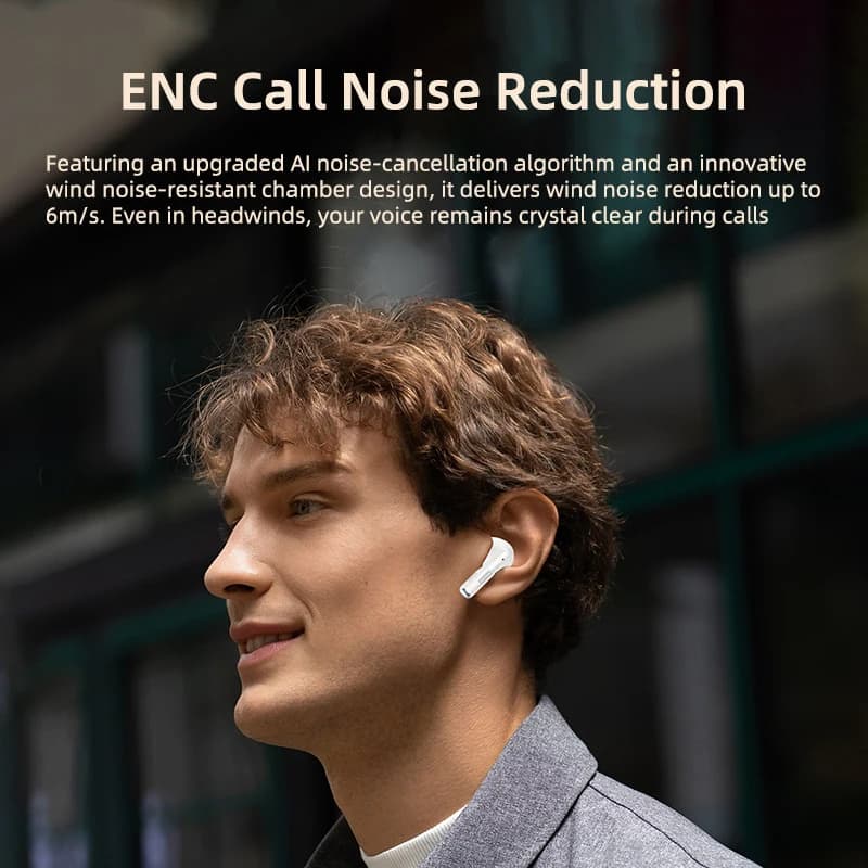  Lenovo LE257 Headphones TWS Wireless Bluetooth 6.0 Earphone HiFi Sound ENC Call Noise Reduction Gaming Sports Earbuds With Mic - 4