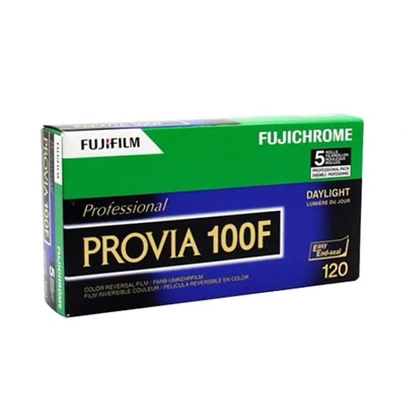 1-6Rolls Original Fujifilm PROVIA120 Color Reversal Film RDP3 100F Positive Film Daylight Type (Daylight) 120 Film Reversal Film - 3