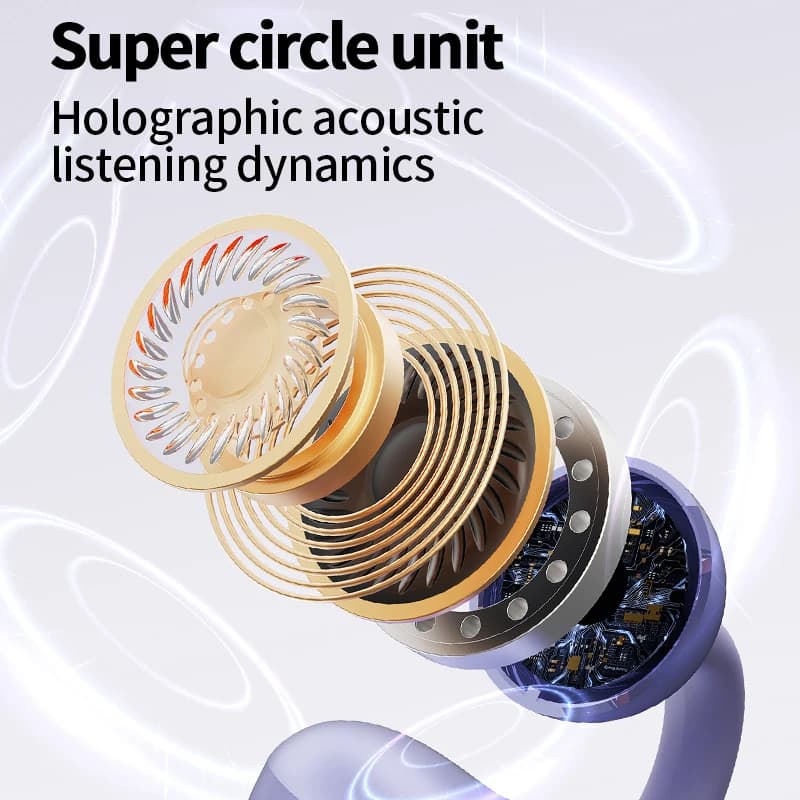 سماعة أذن رياضية لاسلكية جديدة سماعة بلوتوث سماعات بلوتوث لاسلكية شاشة LED للألعاب لاجهزة شاومي وهواوي - 5