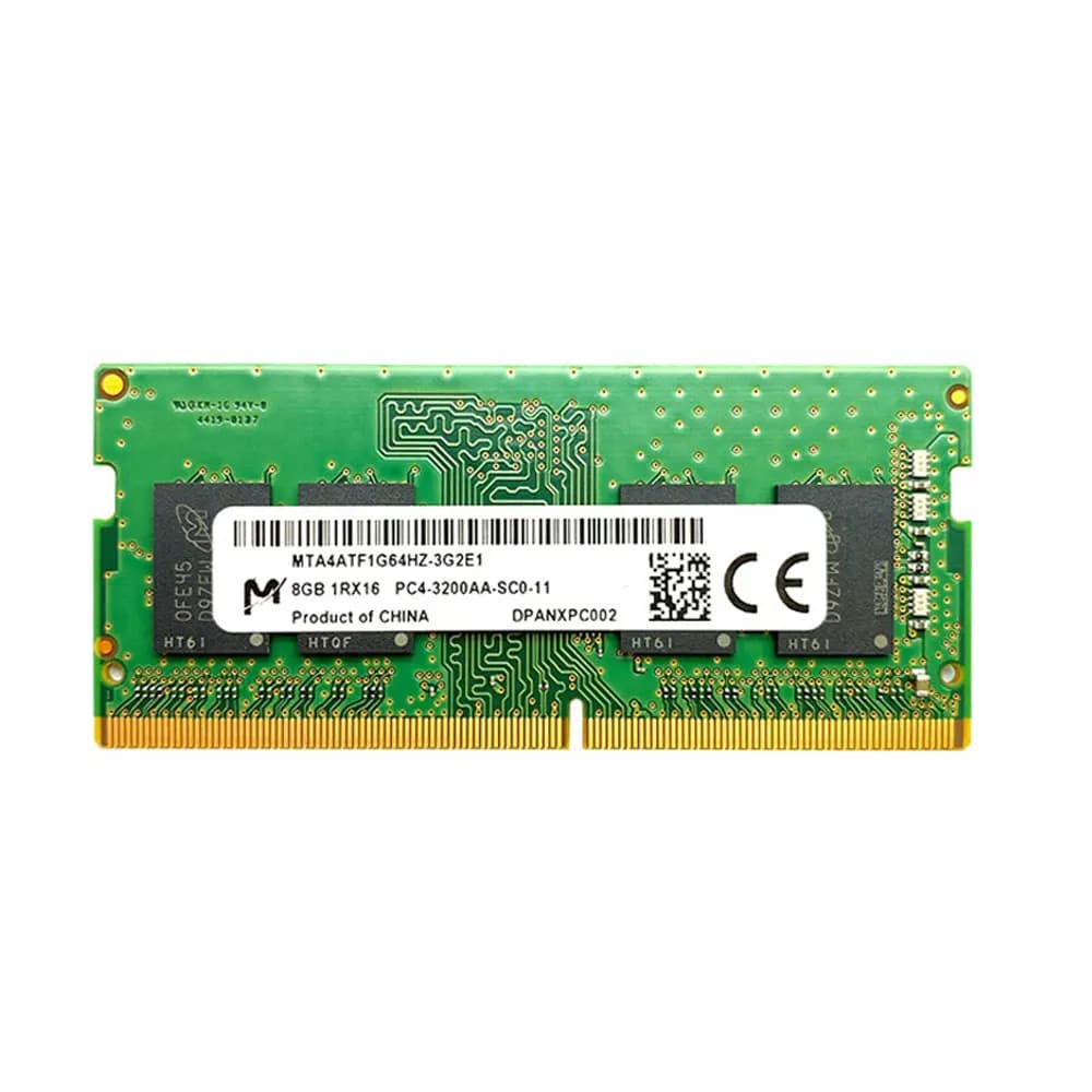 ذاكرة رام Crucial Micron DDR4 بسعة 8 جيجابايت و4 جيجابايت و32 جيجابايت و16 جيجابايت بتردد 3200 ميجاهرتز و2133 و2400 و2666 ميجاهرتز لاجهزة اللابتوب PC4-21300 و19200، ذاكرة SODIMM للاجهزة المحمولة - 3