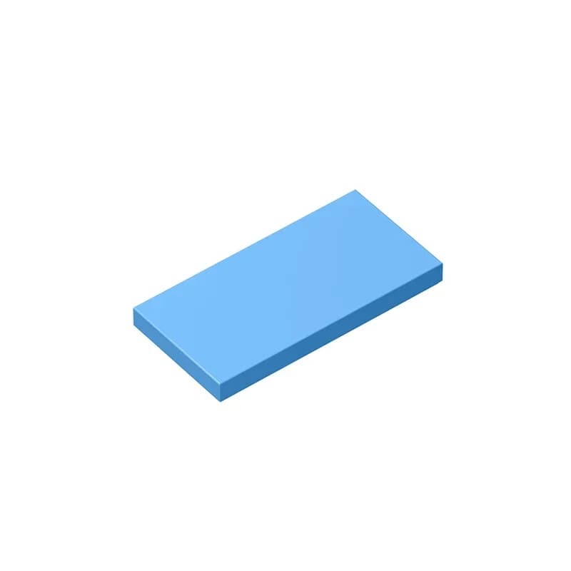 Gobricks GDS-614 Tile 2 x 4 compatible with lego 87079 pieces of children's DIY  Educational Building Blocks Technical - 6