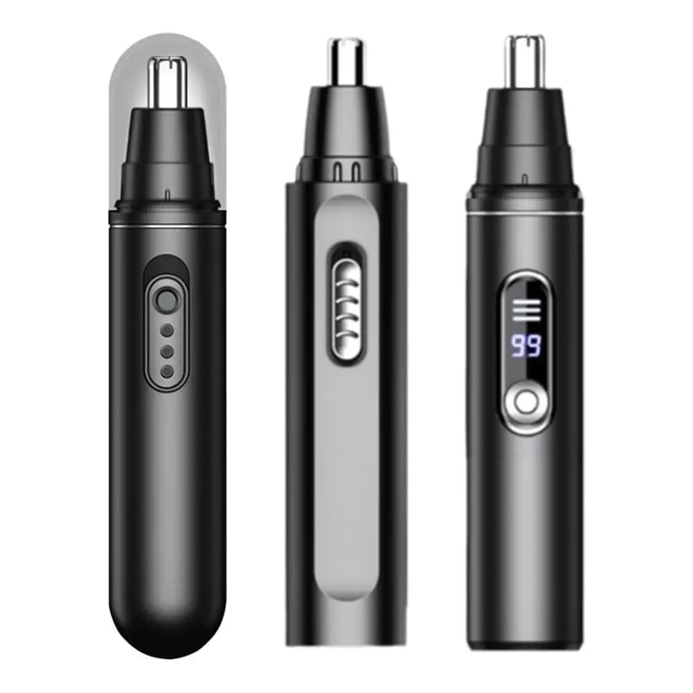 Portable Mini Nose Hair Trimmer, Electric Facial Hair Removal Device For Men & Women, Painless & Safe Shaver ﻿ - 3