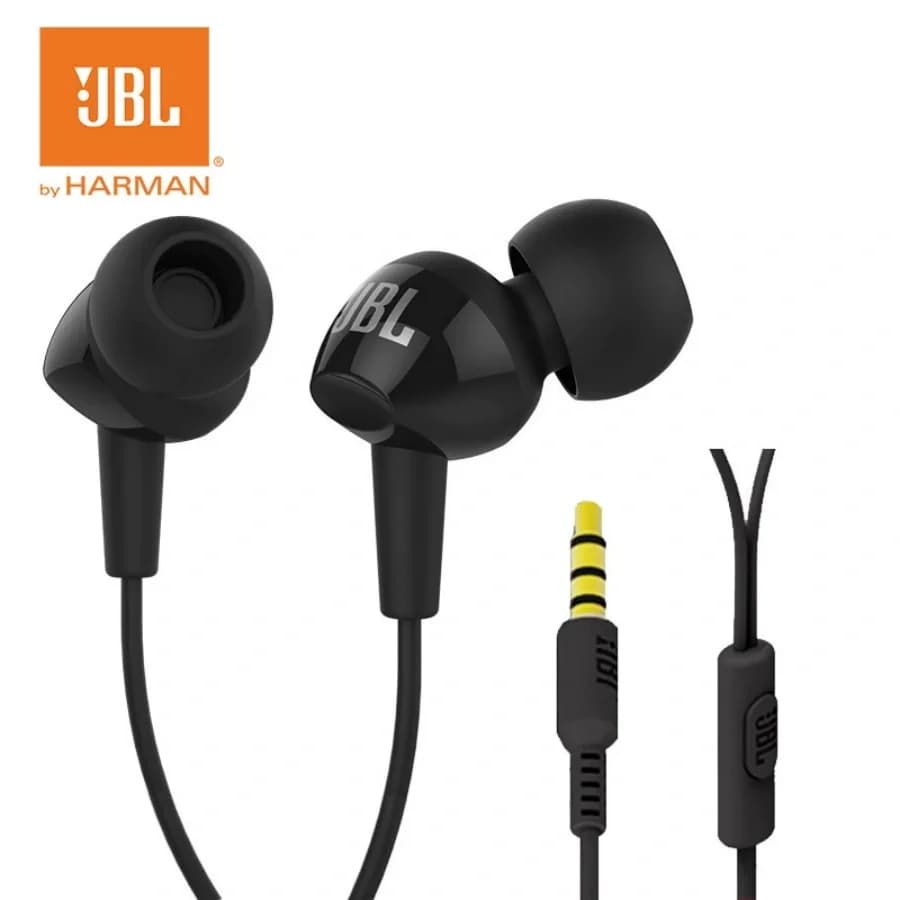 سماعات أذن سلكية رياضية JBL C100SI مرخصة رسمياً مع واجهة 3.5 ملم للاستماع إلى الموسيقى والألعاب الرياضية - 6