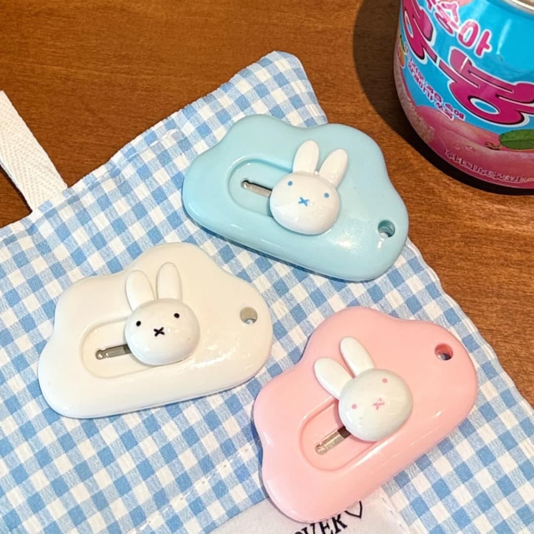 1/3 Pcs Cute Miffy Art Knife Cartoon Portable Student Paper Cuttings Small Knife Miffy Merchandise - 2