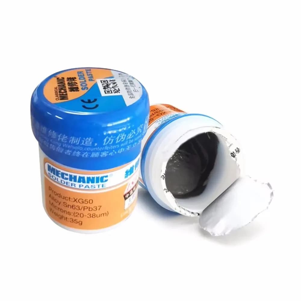MECHANIC سلسلة XG معجون لحام قصدير 183℃ صديق للبيئة فلوكس لحام لإصلاح IC CPU BGA SMD الهاتف المحمول - 6