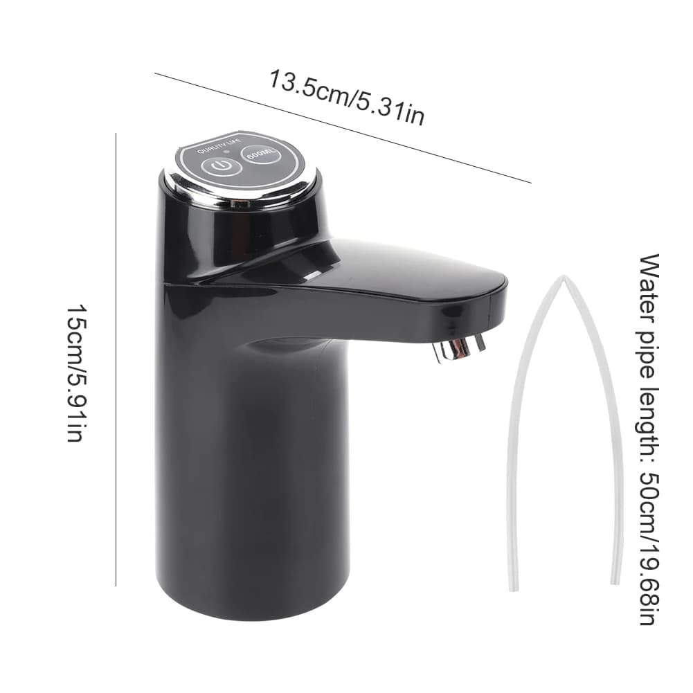 Electric Water Pump One Key Switch Portable Water Dispenser Wireless Water Pumping Device for Camping Water Tank - 6
