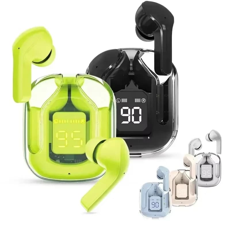 T6 TWS Earbuds Wireless Bluetooth 5.0 Sport Gaming Headsets Noise Reduction Mic Stereo Headphones With LED Power Digital Display