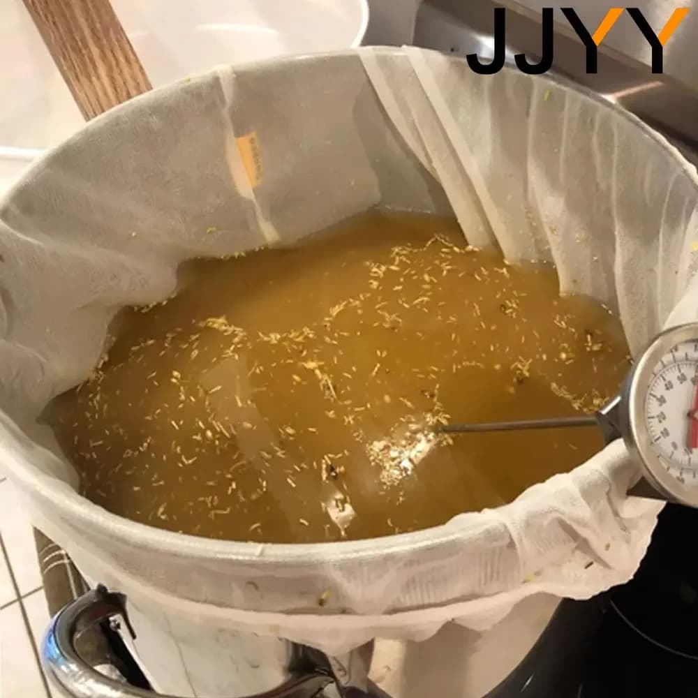 JJYY 100/200/300 شبكة نايلون فلتر كيس حليب المكسرات شبكة الزبادي الشاي البيرة القهوة الزيت فلتر الطعام مصافي شبكة أكياس مصفاة المطبخ - 5