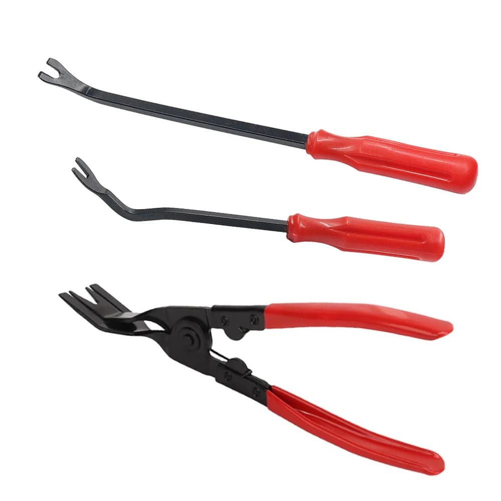 4pcs/Set Portable Car Panel Removal Tool Kit Nail Puller Radio Audio Door Pry Repair Clip Trim Dash Removal Installer Hand Tool - 5