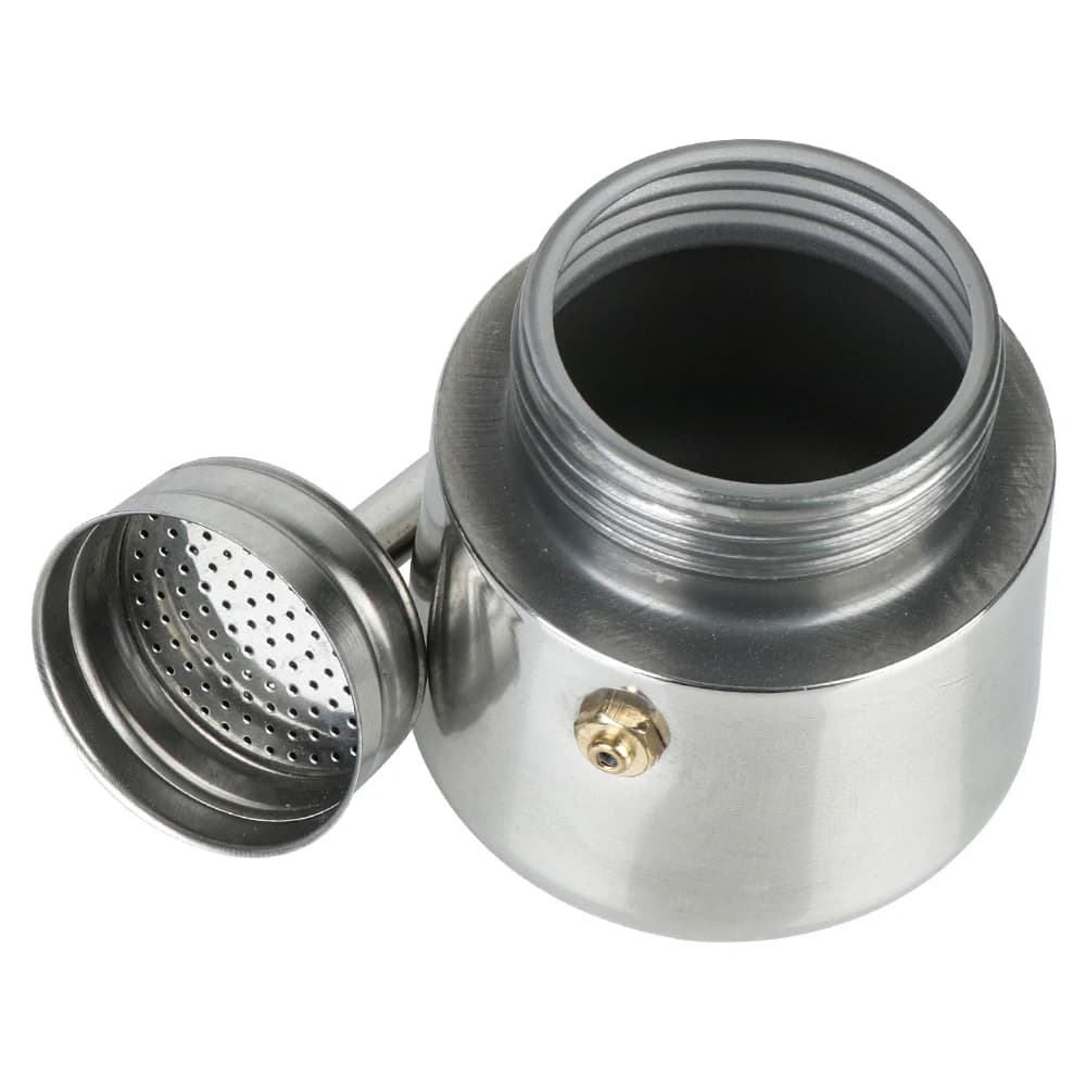 صانع قهوة موكا من الفولاذ المقاوم للصدأ إبريق قهوة للمطبخ موكا إسبريسو لاتيه فلتر موقد 2/4/6/9 أكواب - 5