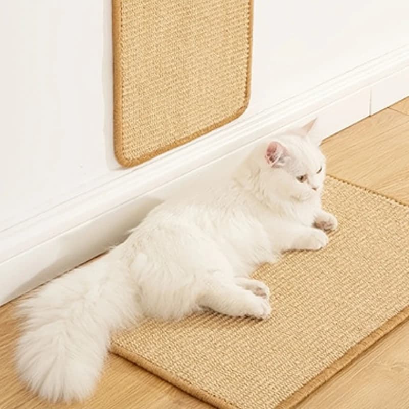 لوح خدش للقطط من السيزال المتين - لاصق سحري غير مرئي، تصميم أمان للأريكة، مناطق رياضية وراحة متعددة الطبقات، هدية مثالية للحيوانات الأليفة - 2