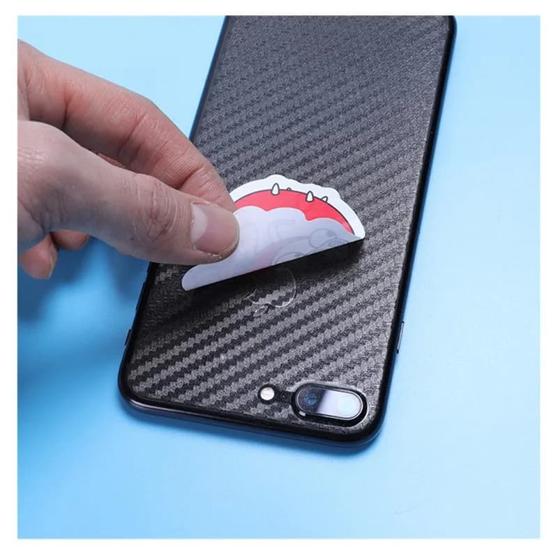 100 قطعة ملصقات مخصصة من الفينيل المقاوم للماء بتصميم شعار العلامة التجارية للابتوب، ملصقات شخصية لامعة للأعمال - 3