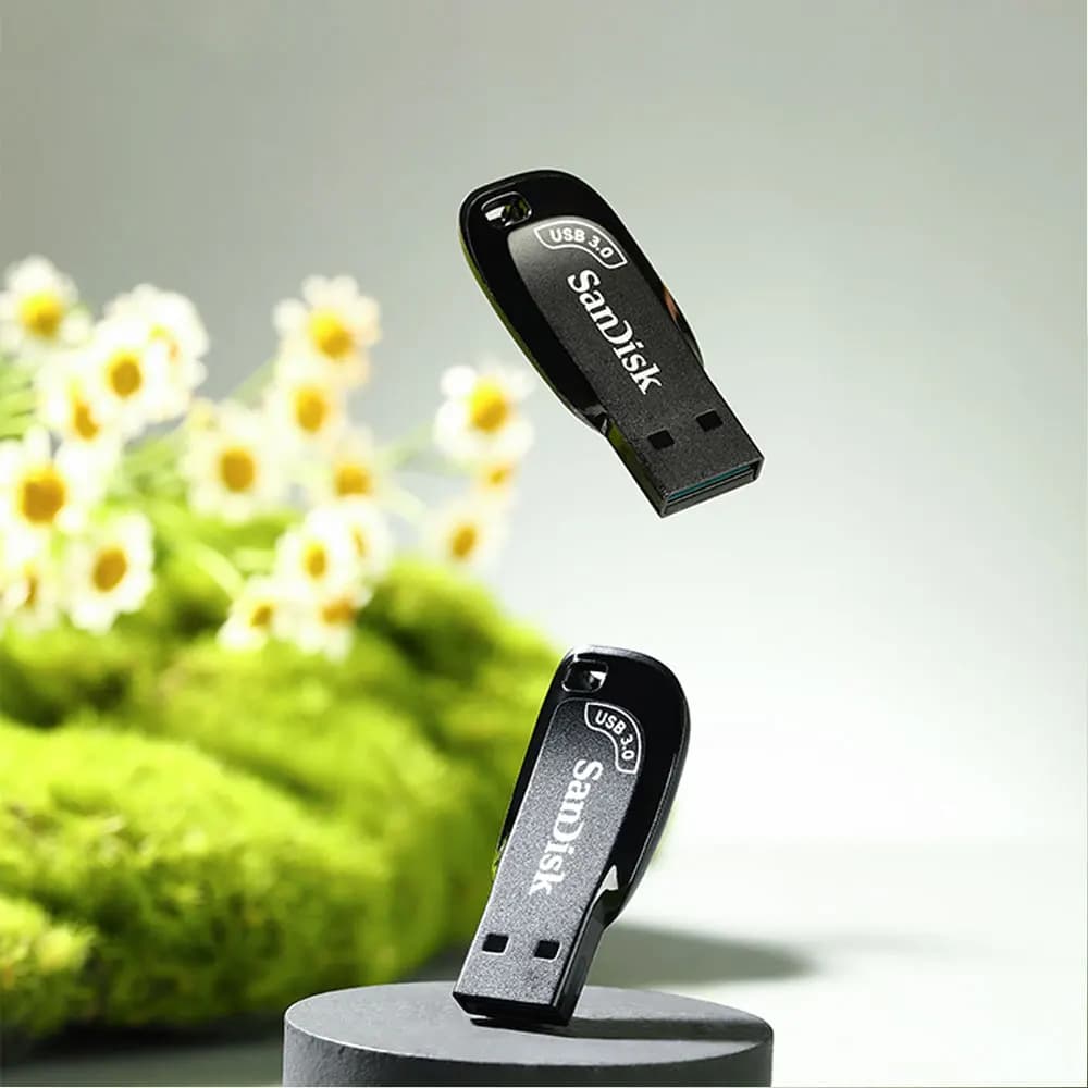 SanDisk CZ410 USB 3.0 Flash Drive 256GB 128GB 64GB 32GB Pen Drive Memory Stick Black U Disk Mini Pendrive Read Speed Max 100MB/s
