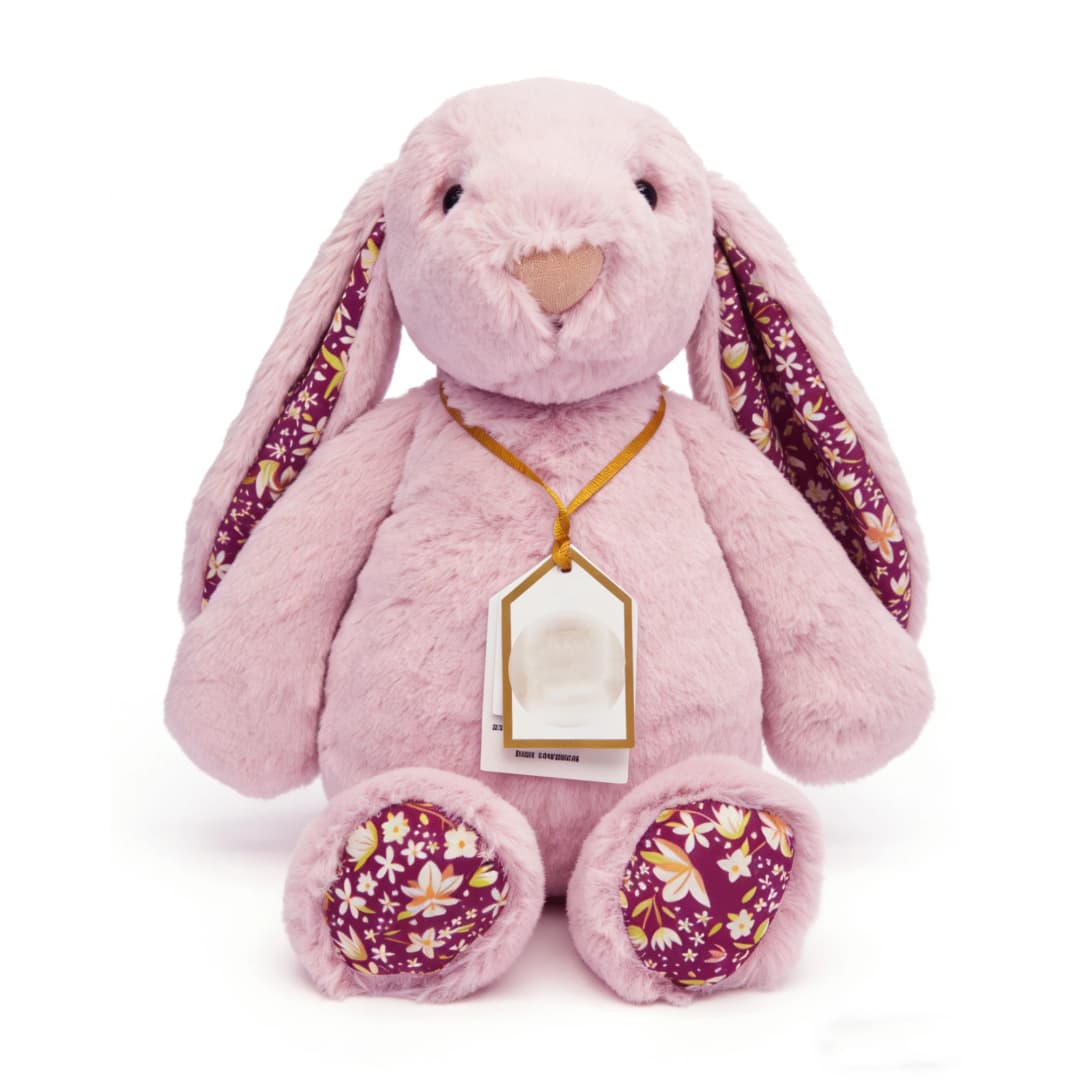 2026 Easter Day Rabbits Soft Stuffed Plush Toys Spring Flowers Bunny Cute Animal Plushies Doll Gifts Happy Easter Party Decors - 2