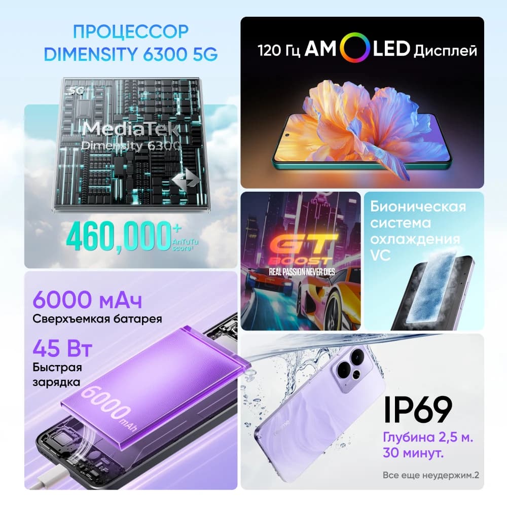 [تخفيضات] هاتف realme 14T 5G، إصدار عالمي، ذاكرة 8GB+256GB أو 12GB+256GB - 2