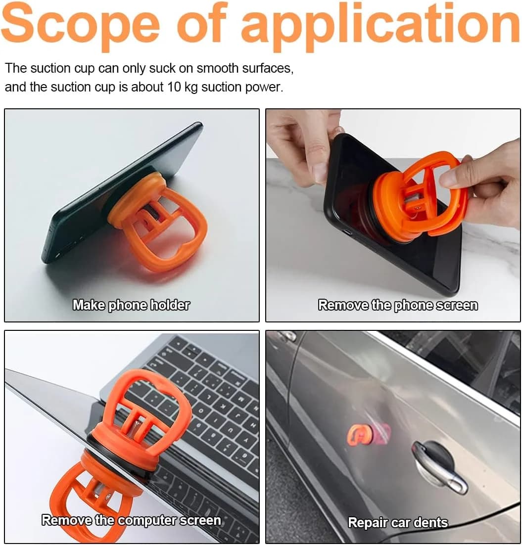 صغيرة/كبيرة شفط كأس أداة إزالة الصواميل الدقة دنت مجتذب لإصلاح السيارات الزجاج شاشة LCD إصلاح رفع البلاط مرآة أداة إصلاح - 6