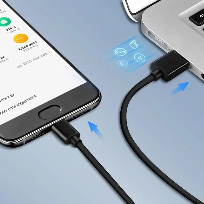 كابل شحن سريع 2.4A Type-C USB كابل بيانات لهواوي شاومي سامسونج S20 Ultra S10 S9 S8 Plus A32 A42 A52 A31 A41 Note 8 9 10 Pro - 3