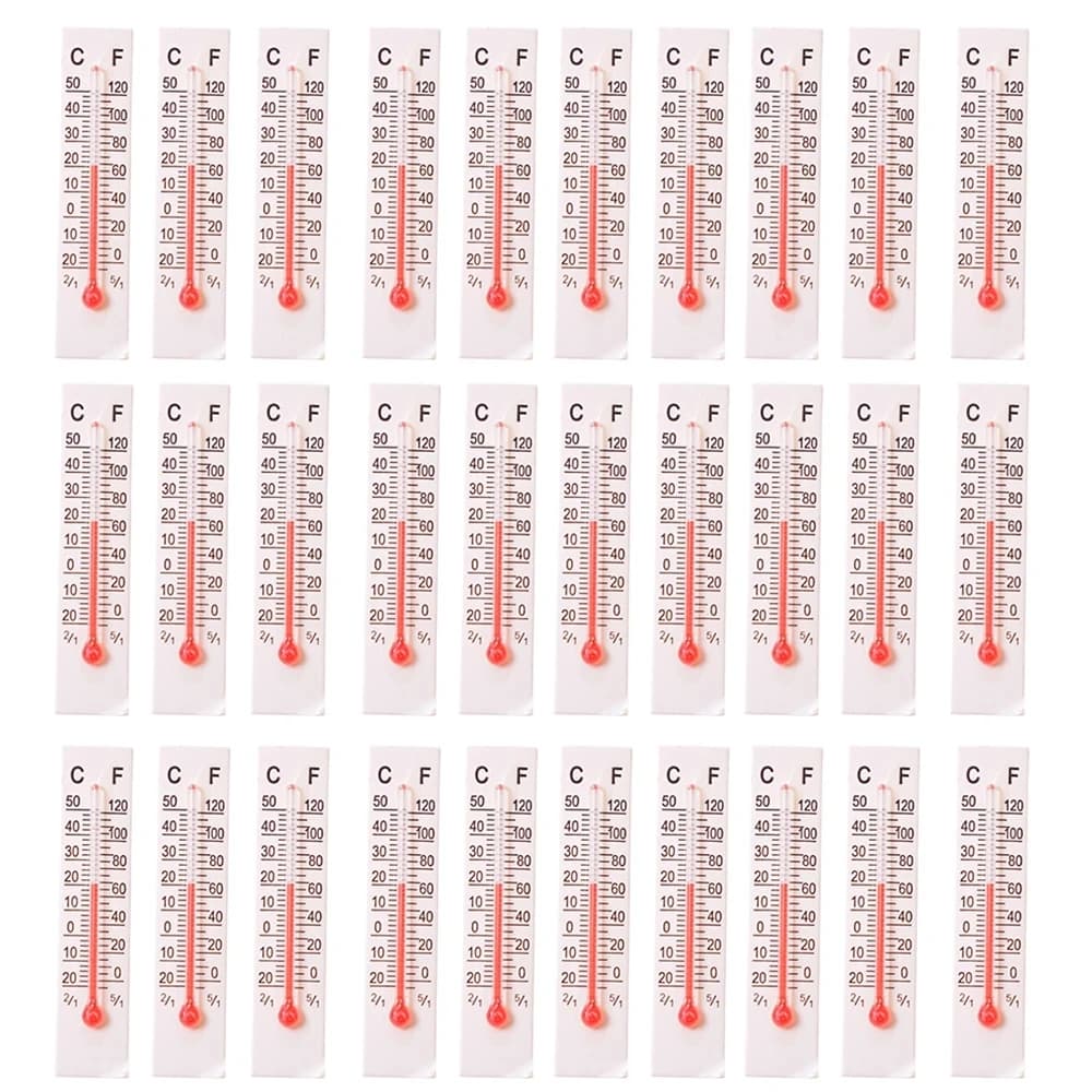 5/10/20pc Thermometer For Indoor Outdoor Home Garden Greenhouse Paper Cardboard Thermometer Temperature Monitor Measurement Tool - 6