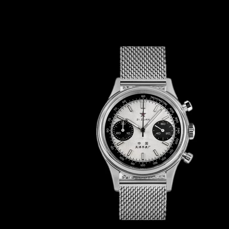 42 مللي متر الصين الطيران كرونوغراف كوارتز 1963 ساعة للرجال 21 Zuan الطيار مقاوم للماء قماش موضة فريدة من نوعها العسكرية الذكور ساعة - 4