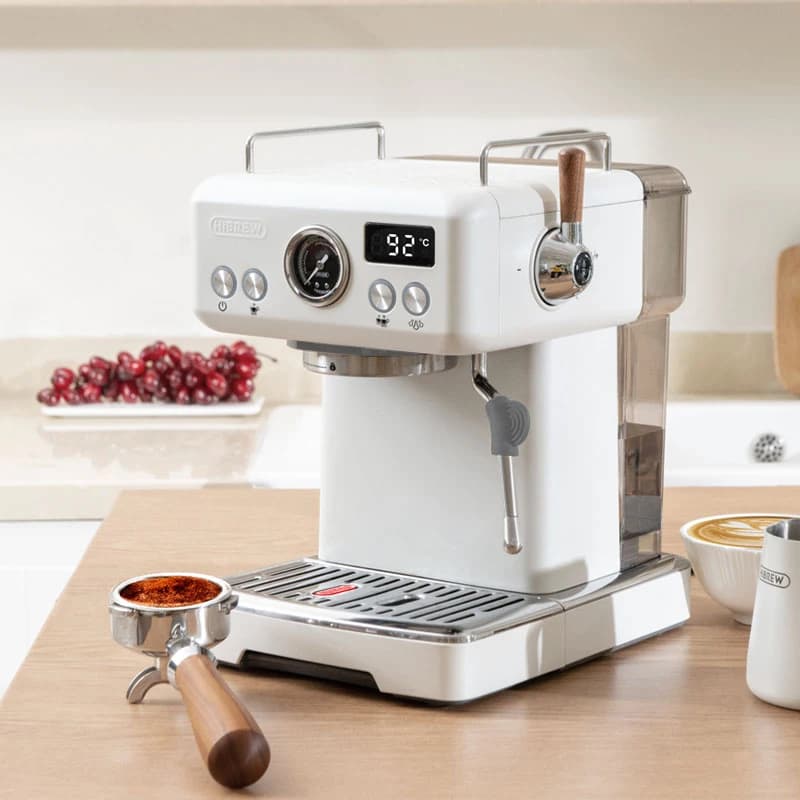 HiBREW H10plus Semi Automatic Espresso Coffee Machine DIY Function 20Bar Pressure Temperature Adjustable For Cappuccino & Latte - 3