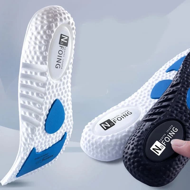 Sole Shock Absorption Deodorant Breathable Cushion Sport Insoles For Shoes Running Insoles For Feet Man Women Massage Care Pads - 2