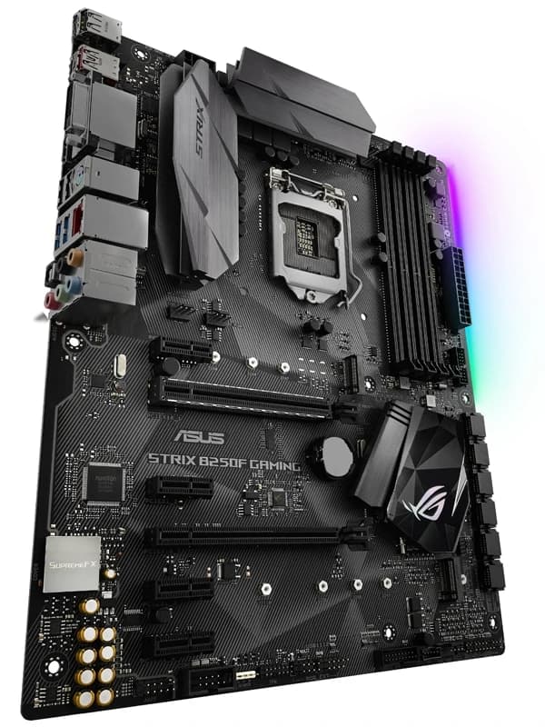 Asus ROG STRIX B250F GAMING Desktop Motherboard Socket LGA 1151 DDR4 B250 SATA3 USB3.0  Motherboard For 6th or 7th gen Used - 2