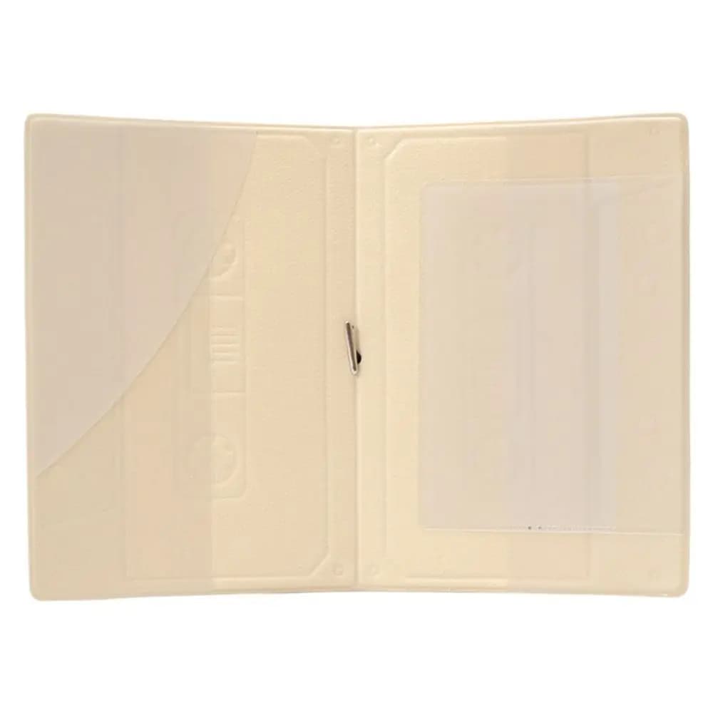 غطاء جواز سفر متعدد الألوان ثلاثي الأبعاد ، شريط صوتي على شكل بيانو ، غلاف واقي بشهادة الكاميرا ، حامل بطاقات متعدد الوظائف - 5