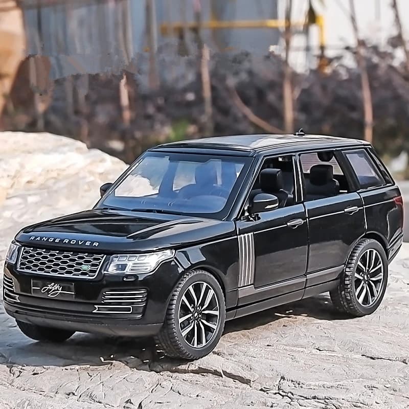 1/32 رينج روفر سبورتس SUV سبيكة معدنية نموذج سيارة Diecasts على الطرق الوعرة المركبات نموذج سيارة الصوت والضوء جمع الاطفال اللعب هدية