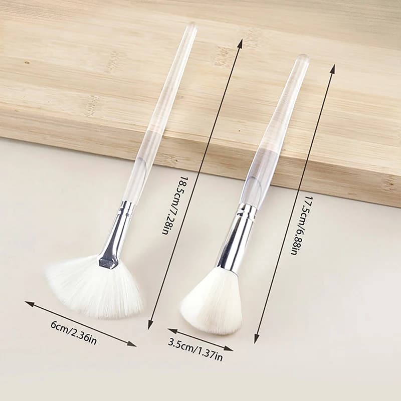 فرشاة تنظيف الوجه، فرشاة ناعمة لتدليك الوجه، فرشاة قناع الوجه، أداة محمولة للعناية بالبشرة - 6