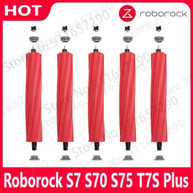 Roborock S7 S70 S7Max T7S T7S Plus Main Brush Robot Vacuum Cleaner Parts  Detachable Brushes Roller Accessories