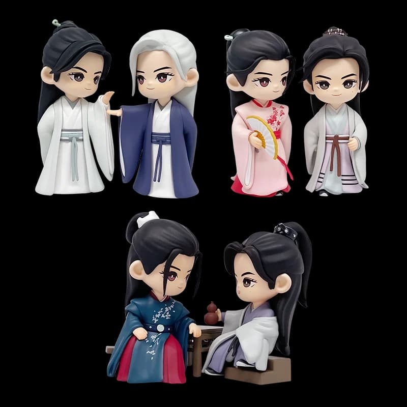 دمى رسمية من Word Of Honor متوفرة دمية أنيمي كرتون زينة مكتب هدية Wen Kexing Zhou Zishu دمى كوسبلاي - 5