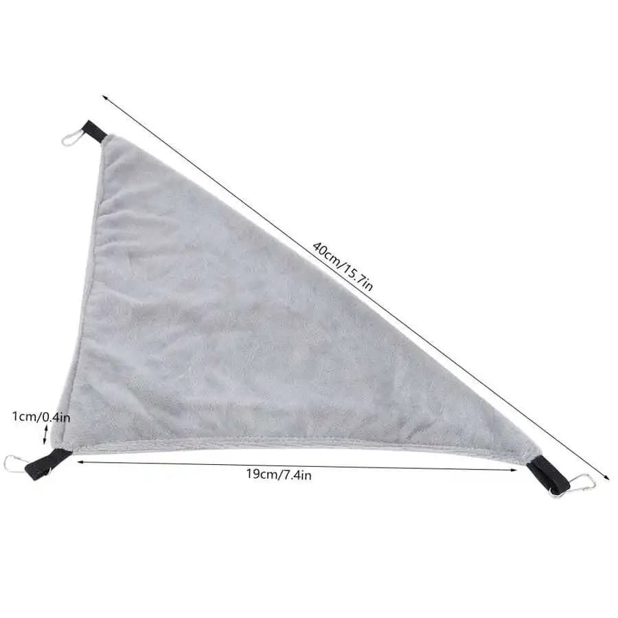 Small Pet Hammock Mouse Ferrets Guinea  Cat Hanging Bed for Cats Rodents Hammock for Hamster Pets Small Animal Hammocks - 2