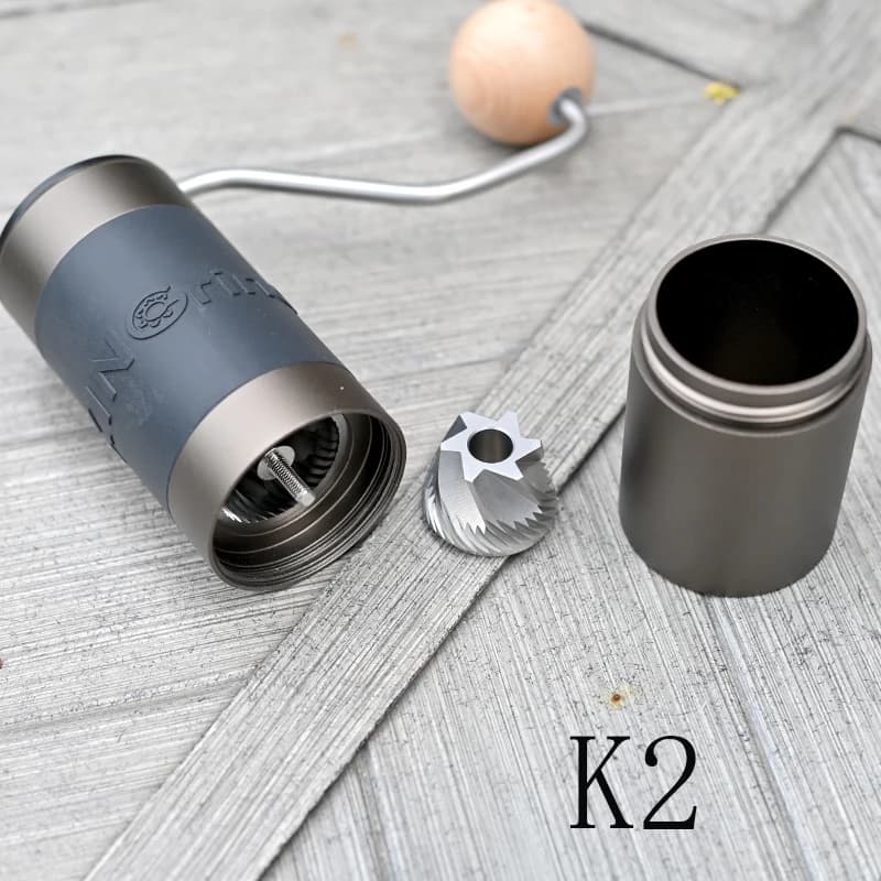 مطحنة قهوة يدوية Kingrinder، مطحنة محمولة من الفولاذ المقاوم للصدأ 420، شفرة 38 ملم/48 ملم، طرازات K0/K1/K2/K3 - 6