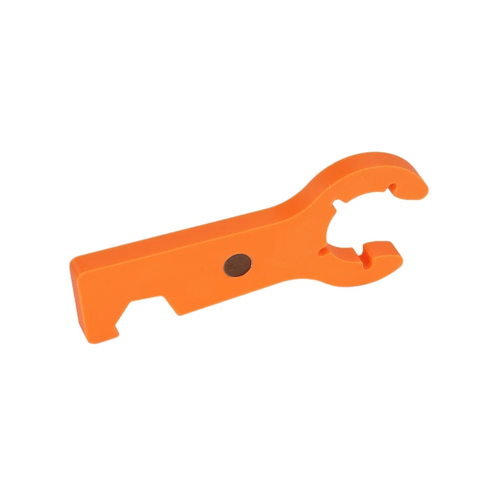 مفتاح زجاجة غاز 2 في 1 للمركبات الترفيهية والشوايات الخارجية، مفتاح أسطوانة غاز خفيف الوزن مع مغناطيس - 5