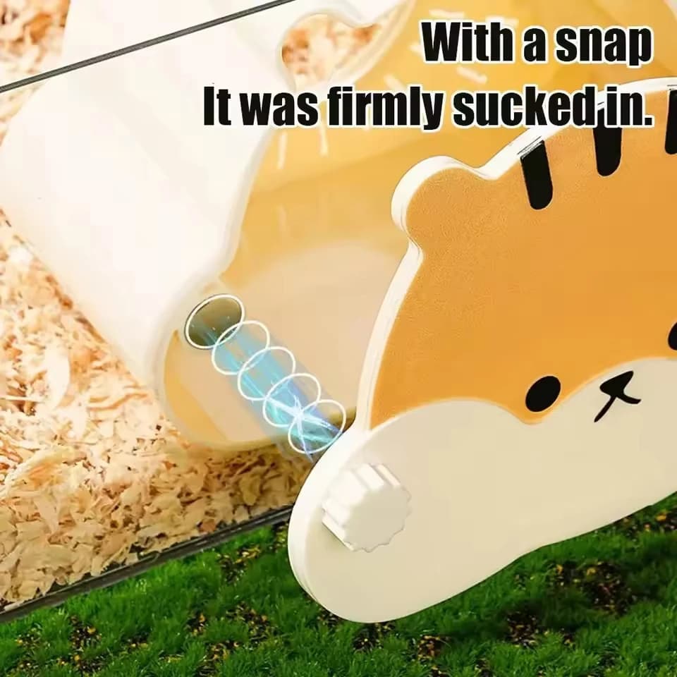 Visual Hamster Nest Flower Branch Mouse Evacuation House Four Seasons Universal Cartoon Magnetic Cage Observation House - 3