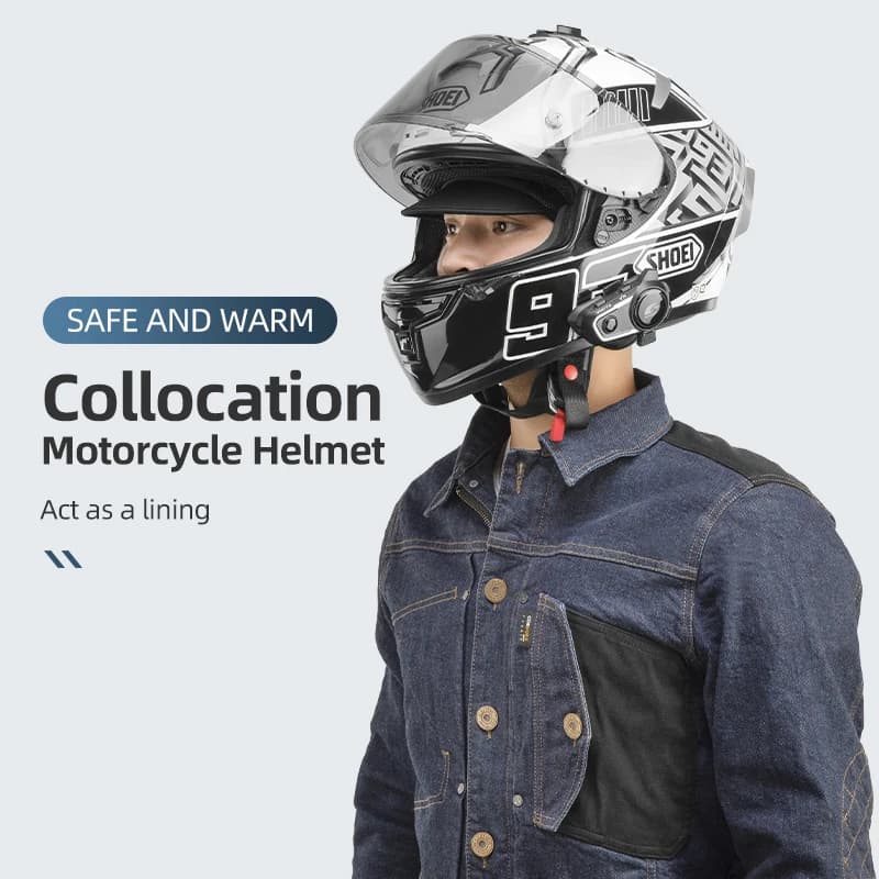 غطاء رأس دراجة ROCKBROS الشتوي مقاوم للرياح غطاء تزلج حراري قبعة دراجة نارية للرجال والنساء حماية أذن MTB ملابس رأس للدراجات - 5