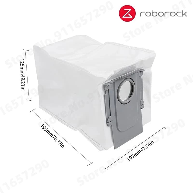 Roborock S8 MaxV Ultra / P10 A7400RR / Q Revo / Qrevo Pro / Qrevo MaxV / Qrevo S / Qrevo Plus Robot Vacuum Dust Bags Accessories - 2