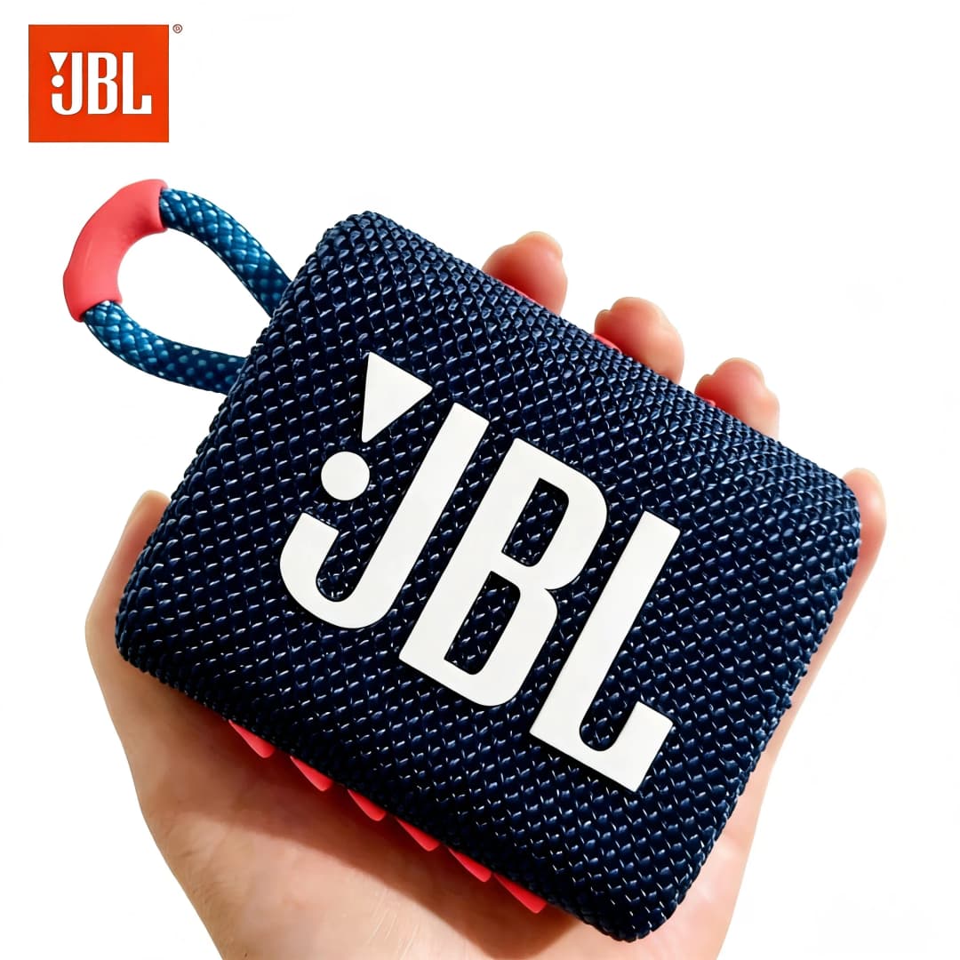 سماعة بلوتوث لاسلكية أصلية JBL GO 3، محمولة، مقاومة للماء، مناسبة للرياضة الخارجية والحفلات، سماعة باس JBL GO3 - 3