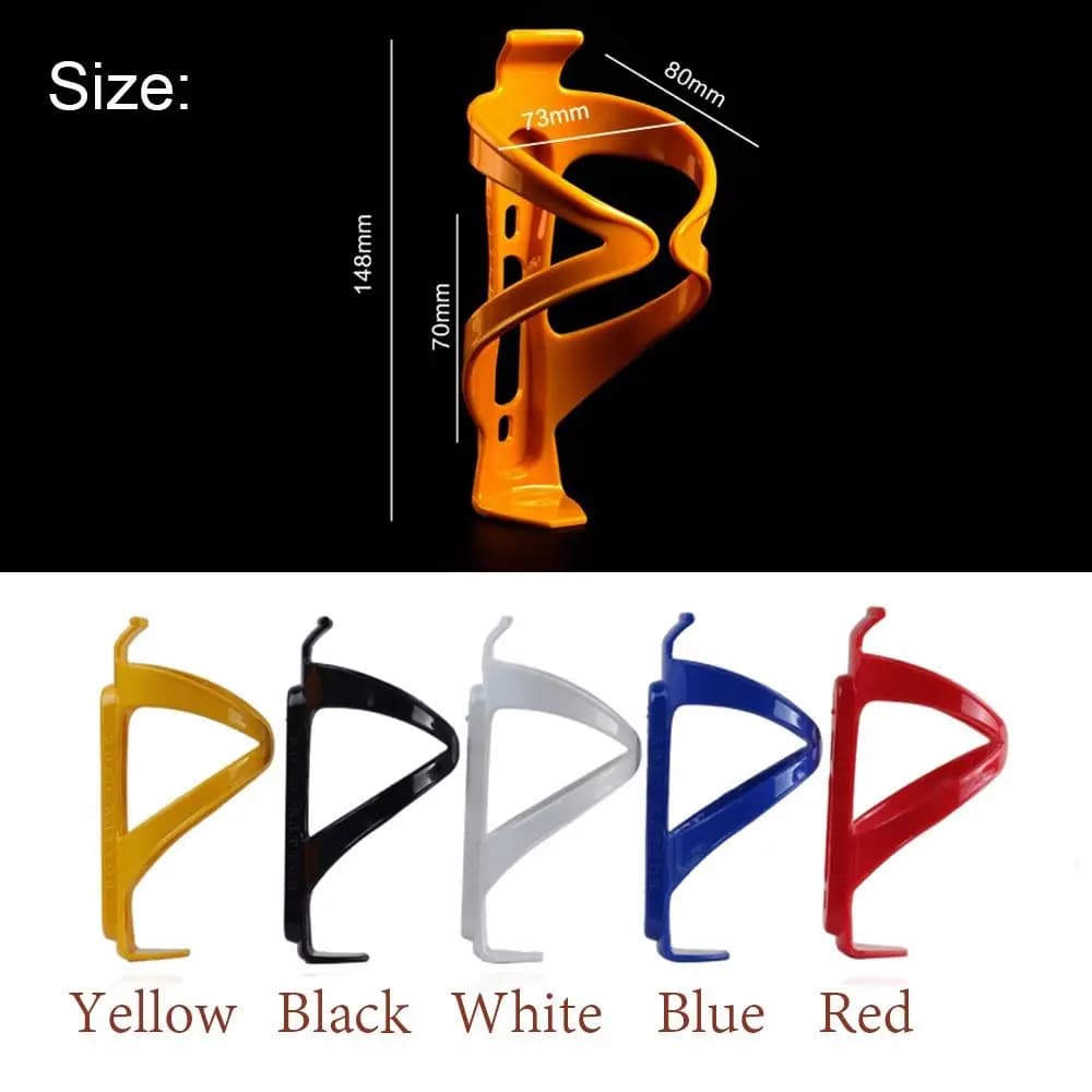 حامل زجاجة مياه ملون خفيف الوزن للدراجات الهوائية والنارية، قوس زجاجة، إكسسوارات دراجات - 6
