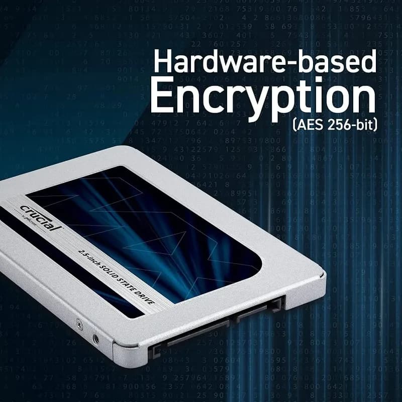 Crucial SSD MX500 256GB 500GB 1TB 2TB 3D NAND SATA 2.5 Inch High Speed Internal Solid State Drive For Laptop Desktop - 3