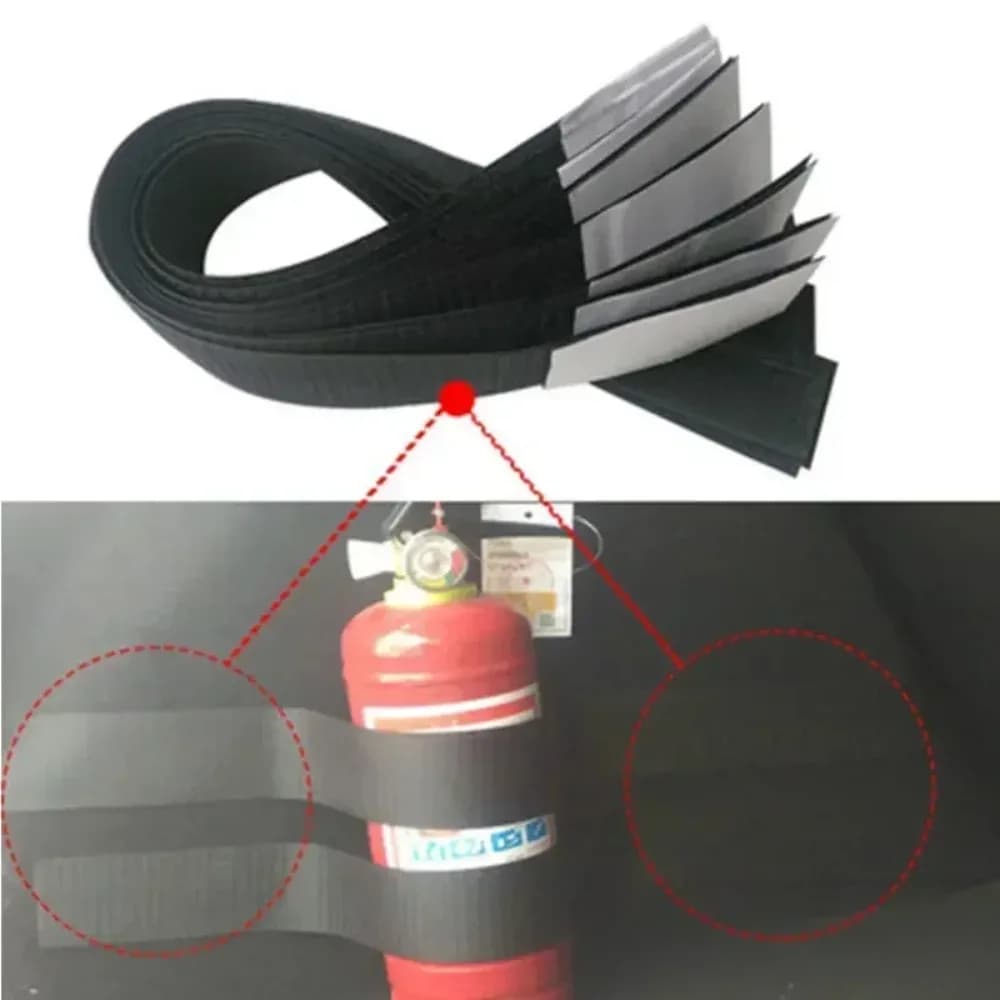 Car Trunk Fixed Belt Interior Luggage Storage Elastic Fixing Strap Tapes Adjustable Auto Organizer Accessories - 2