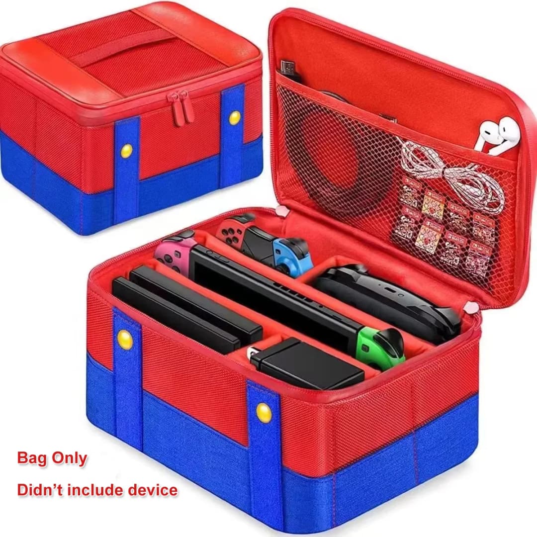 Portable Carrying Case Bag for Nintendo Switch/OLED/Lite Protective Case Storage Box For NS Switch Pro Controller Accessories - 4