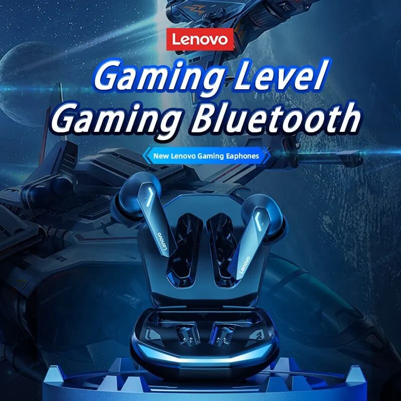 Choice Lenovo GM2 Pro TWS Wireless Bluetooth Headset Touch Control Mic Earbuds Headphones Noise Cancelling Air Pro Earphones - 2