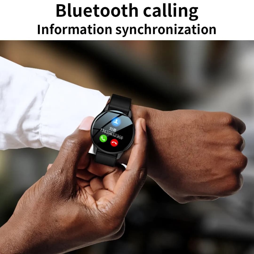 Newest Smart Watch 2024 Full Round Smartwatch Men Bluetooth Call Smart Watch Women Fitness Bracelet DIY Faces IOS Android Phone - 3