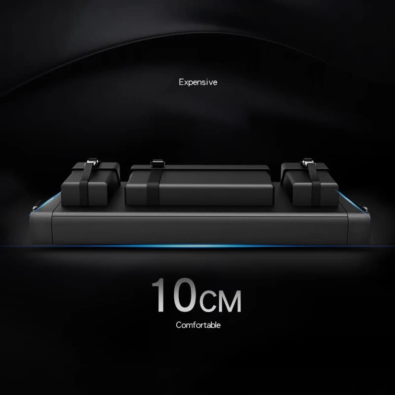 صندوق تخزين منظم صندوق سيارة من قماش أكسفورد، حقيبة منظم سيارة قابلة للطي، جيوب تخزين للسيارات السيدان والشاحنات الصغيرة، سعة 50/60/70 لتر - 3