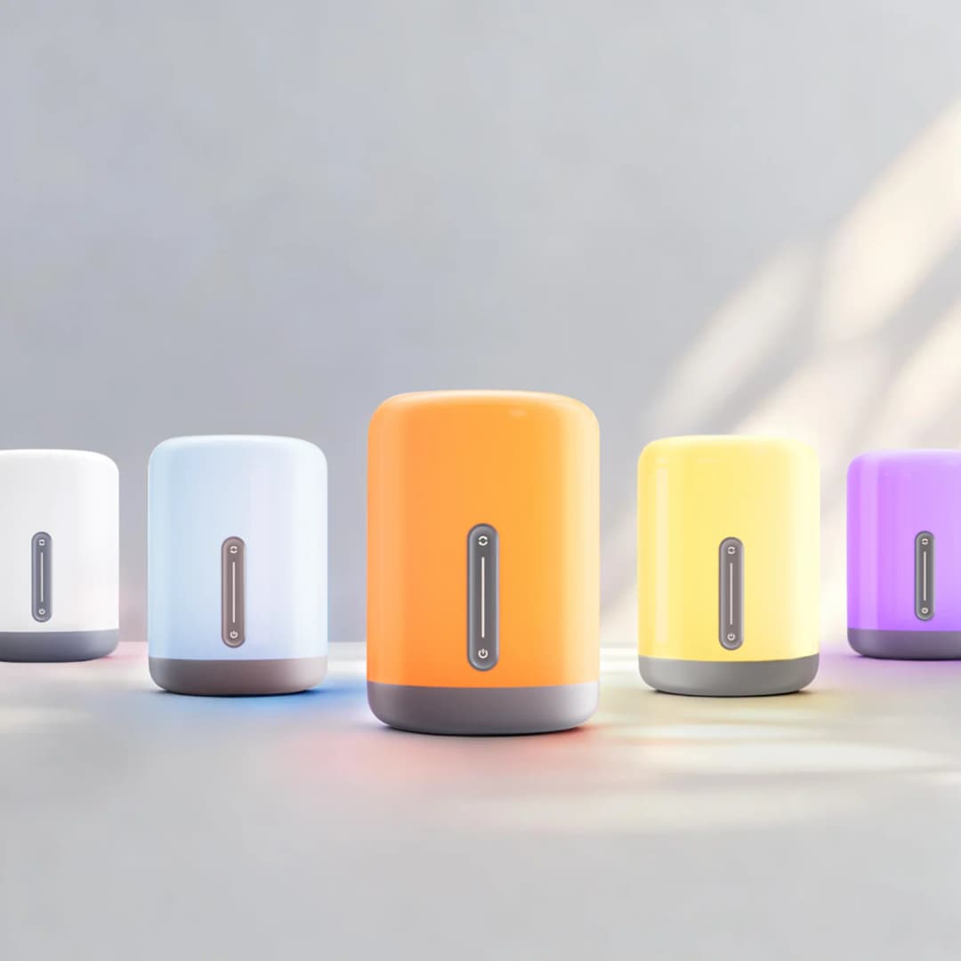 مصباح Yeelight الذكي LED بجانب السرير D1، إضاءة كاملة قابلة للتعديل، لون أبيض قابل للضبط من 2700K إلى 6500K، خافت تدريجي، مناسب لغرفة النوم - 6