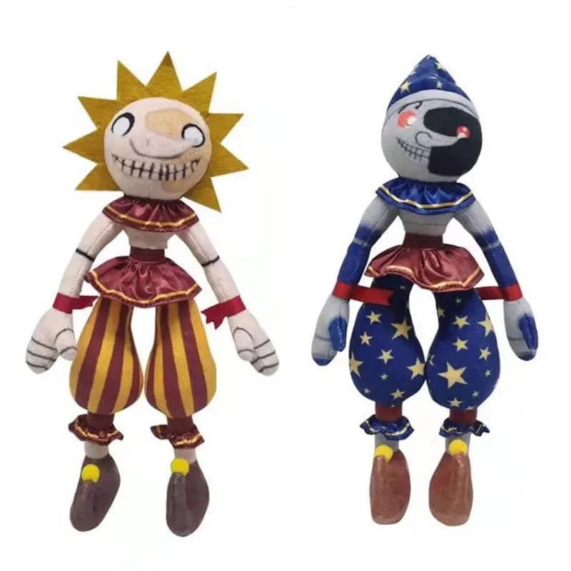 دمى فخمة جديدة من Fnaf Sundrop وMoondrop BOSS Goat هدية ألعاب 28 سم