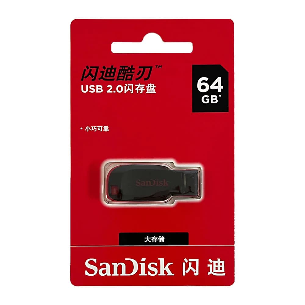 SanDisk Original Pendrive USB2.0 Flash dirve 16GB 32GB 64GB 128GB Usb Memories Flash Memory SDCZ50 usb key Pen Drive USB Stick - 5